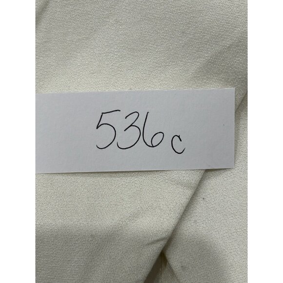 Vintage En Francais by Huey Waltzer White Satin Shawl Collar Halter Vest SZ 6 - Picture 9 of 9